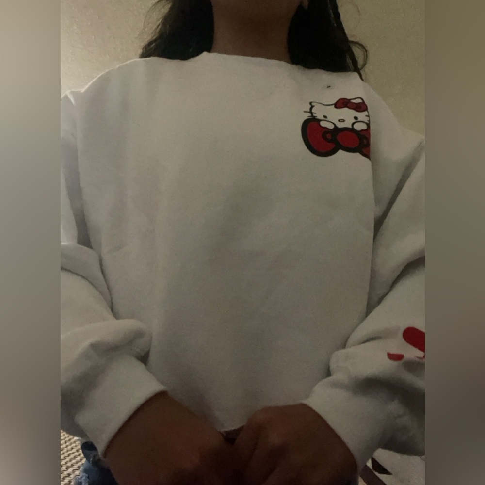 Hello Kitty White Sweatshirt